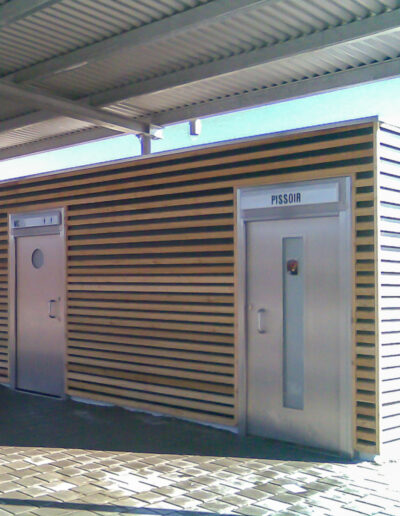 Stainless steel WC doors from Ehrenfels Isoliertüren, chiller room doors, freezer room doors, deep-freeze room doors, service room doors, swing doors